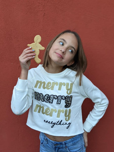 Merry Merry Merry Everything Top | The Perfect Pair-G Top-Graceful & Chic Boutique, Family Clothing Store in Waxahachie, Texas
