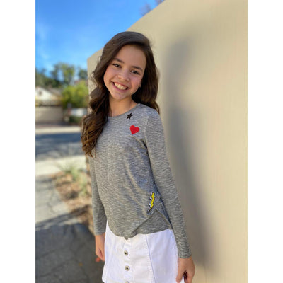 Emma Mae Emb Top | The Perfect Pair-G Top-Graceful & Chic Boutique, Family Clothing Store in Waxahachie, Texas
