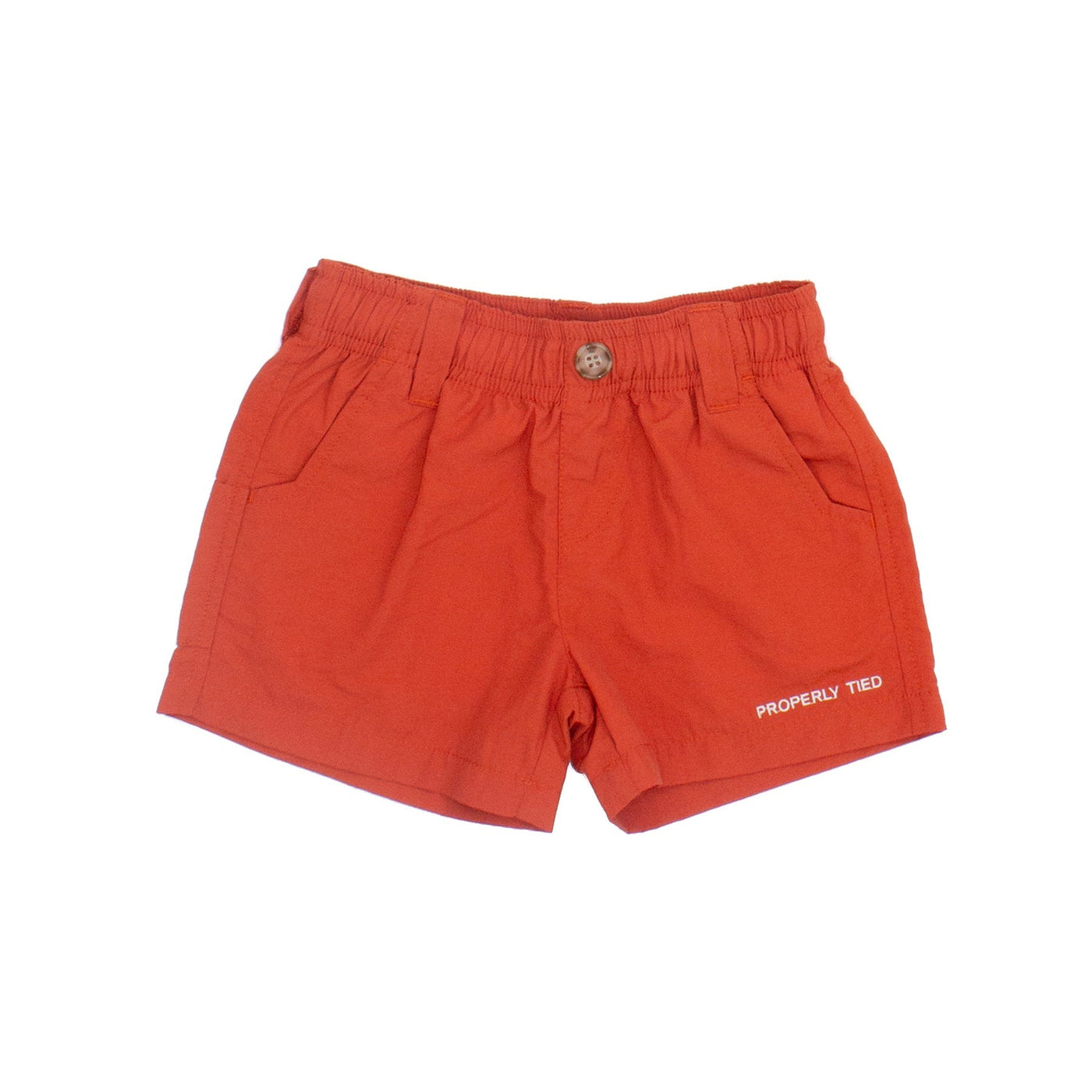 LD Mallard Short in Rust - Properly Tied | The Perfect Pair-B Bottom-Graceful & Chic Boutique, Family Clothing Store in Waxahachie, Texas