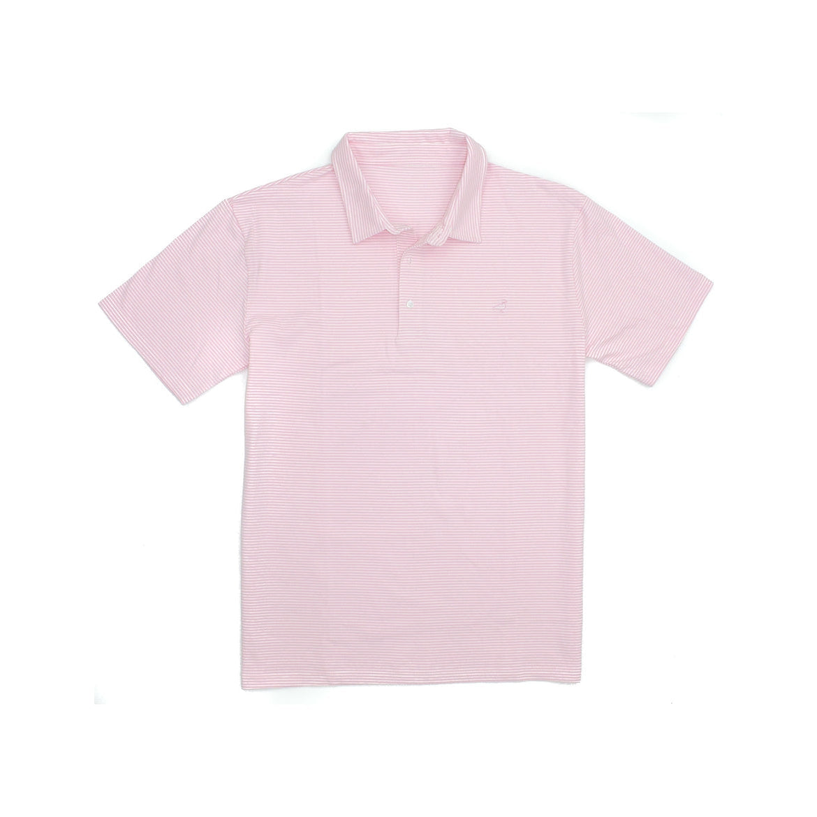 Jackson Polo in Light Pink Stripe - Properly Tied | The Perfect Pair-M Top-Graceful & Chic Boutique, Family Clothing Store in Waxahachie, Texas