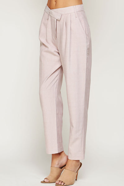 Laci Plaid Trousers in Mauve | The Perfect Pair-W Bottom-Graceful & Chic Boutique, Family Clothing Store in Waxahachie, Texas