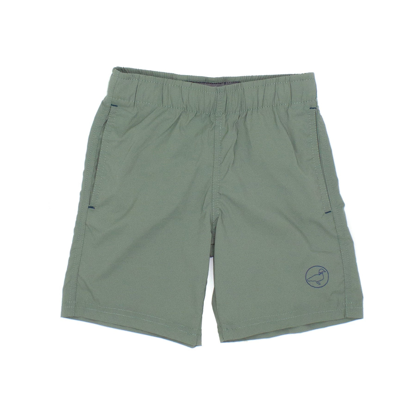LD Drifter Performance Short in Moss Grey - Properly Tied-B Bottom-Graceful & Chic Boutique, Family Clothing Store in Waxahachie, Texas