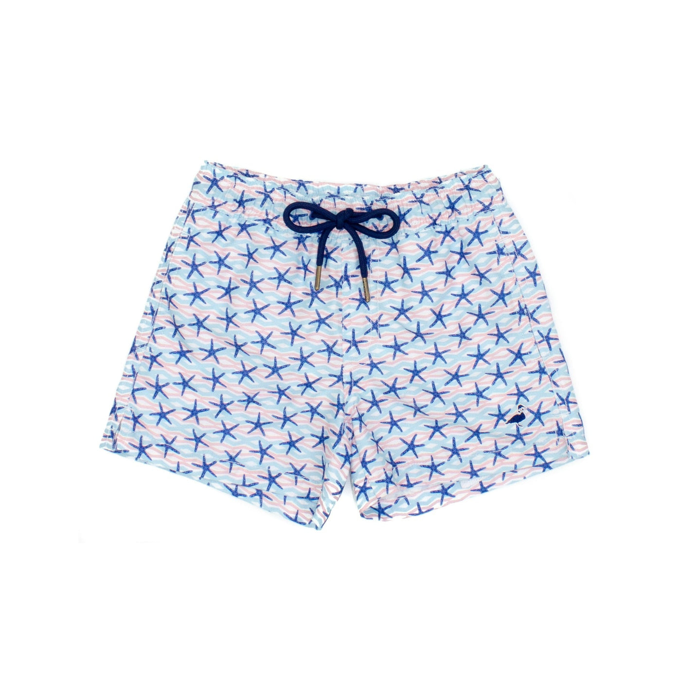 LD Swim Trunk Starfish - Properly Tied | The Perfect Pair-B Bottom-Graceful & Chic Boutique, Family Clothing Store in Waxahachie, Texas