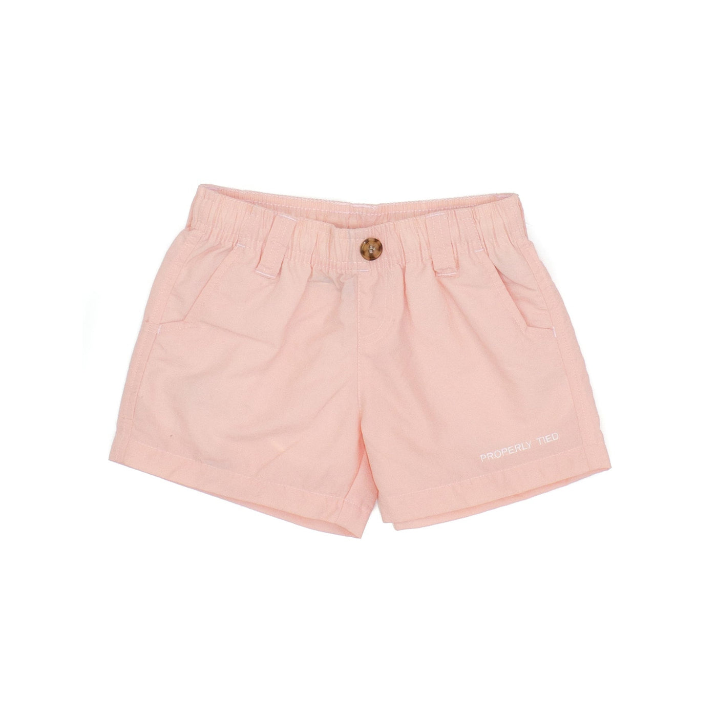 LD Mallard Short in Peach - Properly Tied | The Perfect Pair-B Bottom-Graceful & Chic Boutique, Family Clothing Store in Waxahachie, Texas