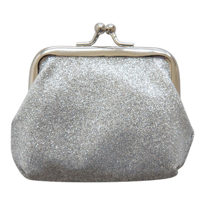 Silver Glitter Coin Purse | The Perfect Pair-Graceful & Chic Boutique, Family Clothing Store in Waxahachie, Texas