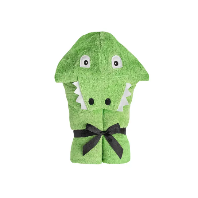 Alligator Hooded Towel-I Essentials-Graceful & Chic Boutique, Family Clothing Store in Waxahachie, Texas