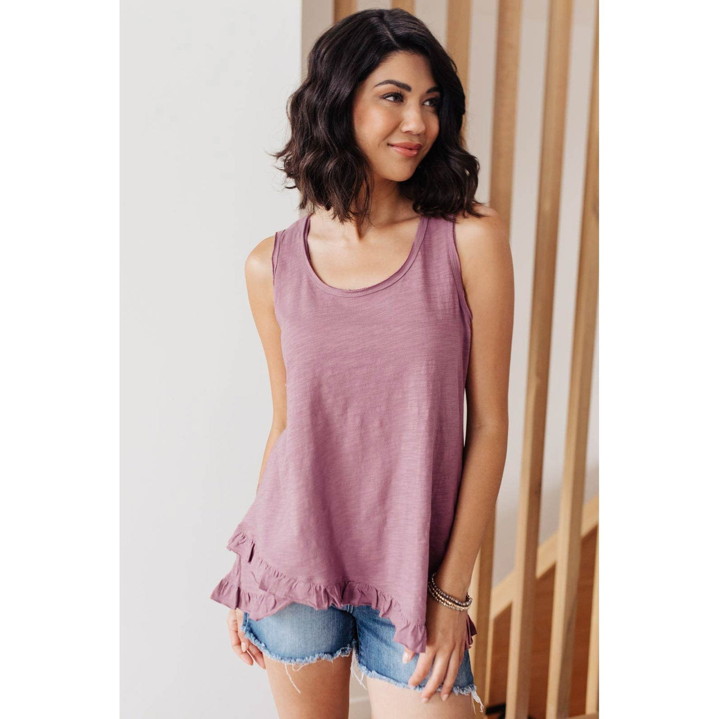 Anything But Ordinary Tank in Mauve-W Top-Graceful & Chic Boutique, Family Clothing Store in Waxahachie, Texas