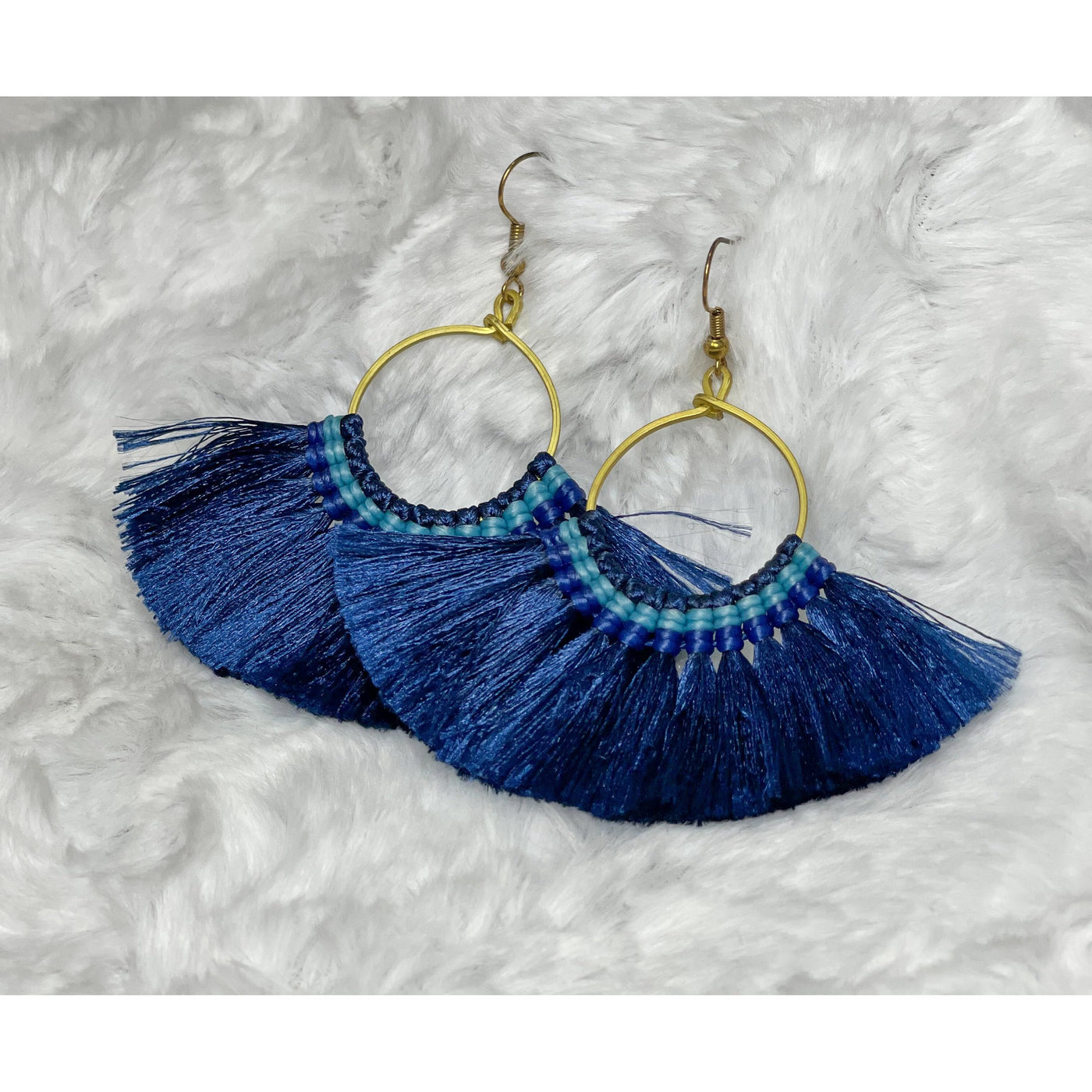 Aven Earrings in Blue-W Jewelry-Graceful & Chic Boutique, Family Clothing Store in Waxahachie, Texas