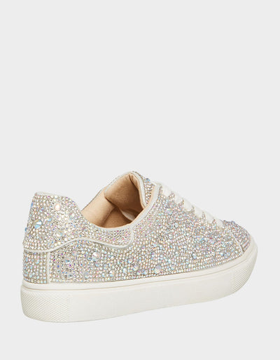Betsey Johnson Sidny Rhinestone Sneakers - YOUTH | The Perfect Pair-K Footwear-Graceful & Chic Boutique, Family Clothing Store in Waxahachie, Texas