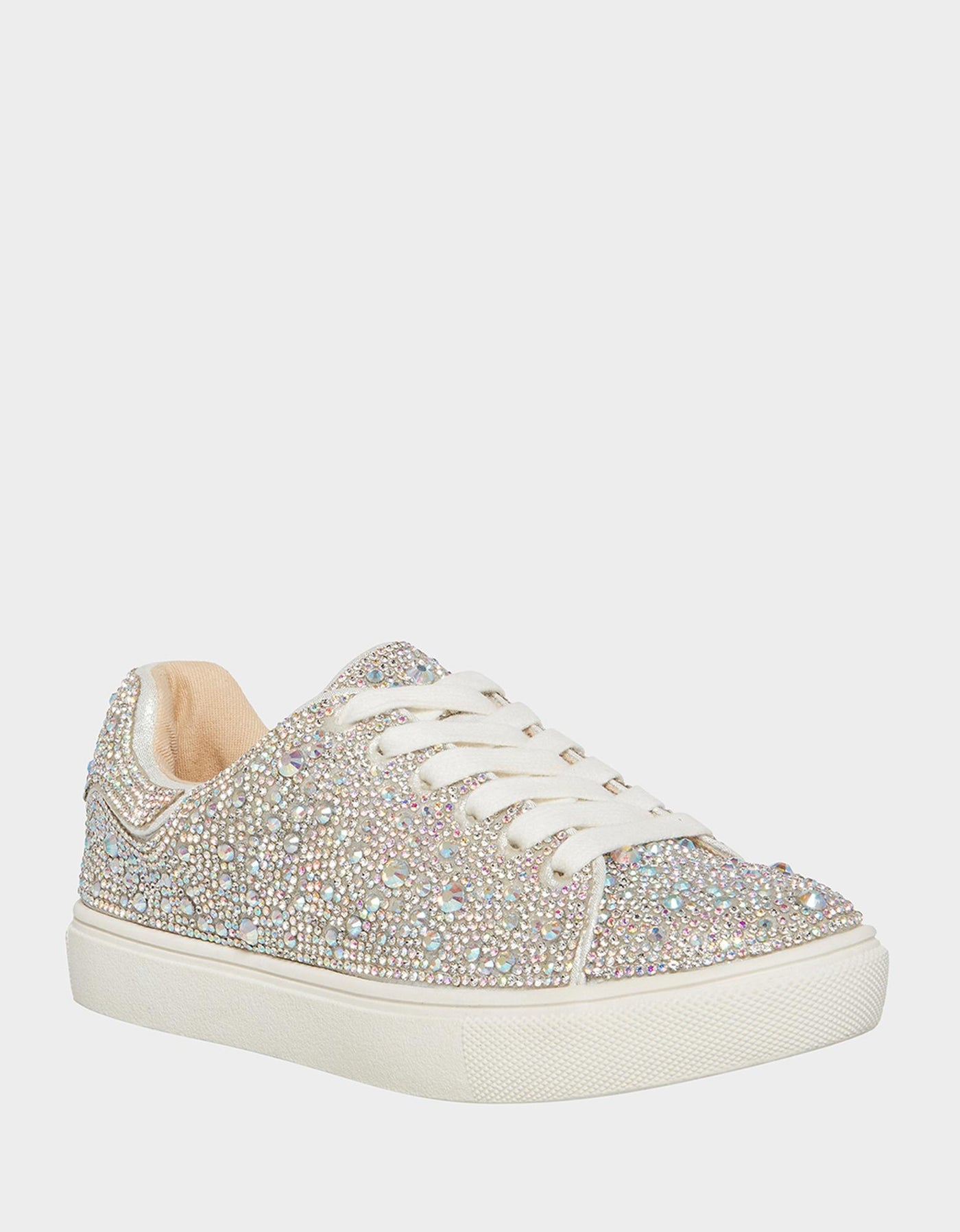 Betsey Johnson Sidny Rhinestone Sneakers - YOUTH | The Perfect Pair-K Footwear-Graceful & Chic Boutique, Family Clothing Store in Waxahachie, Texas