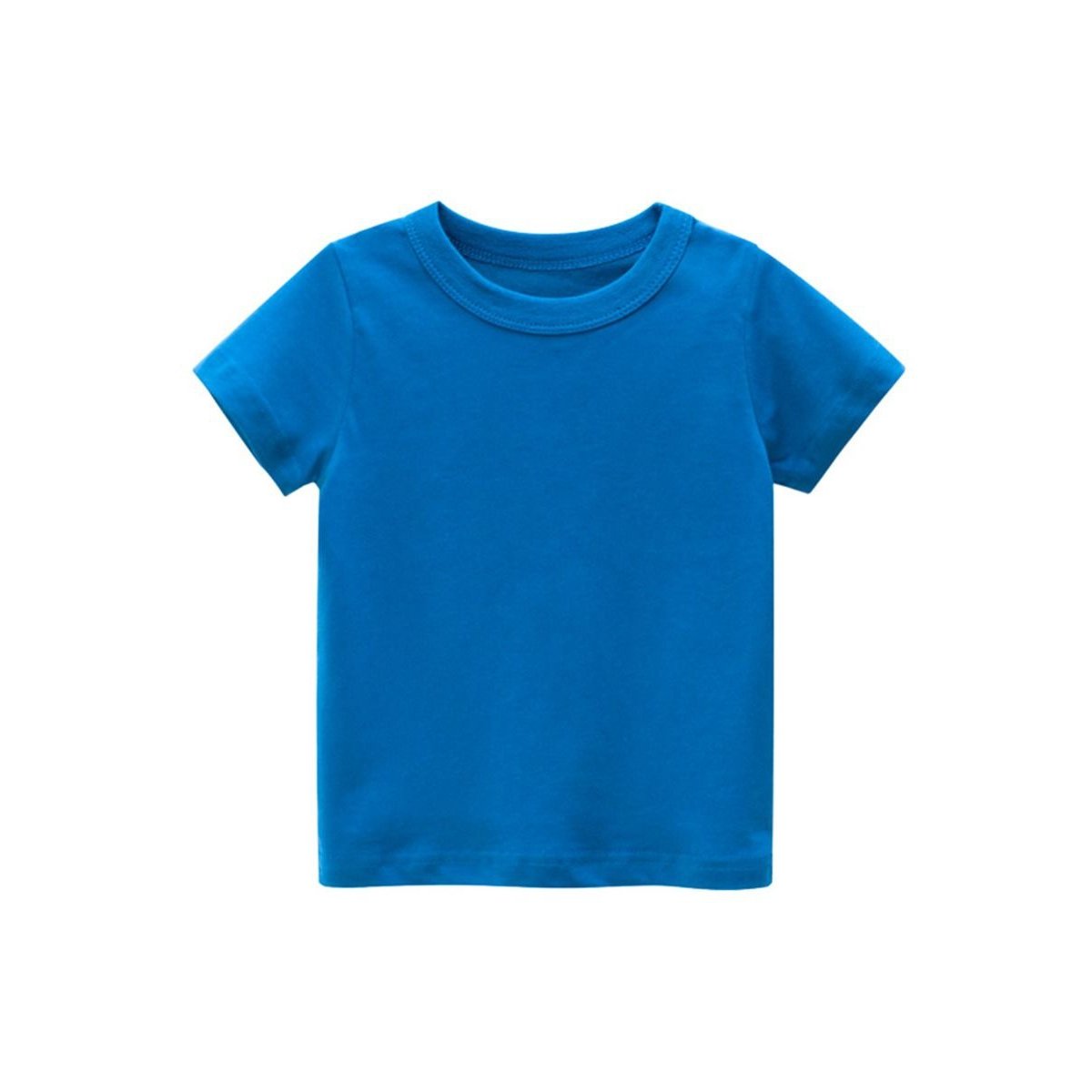 Basic Tee - Blue-B Top-Graceful & Chic Boutique, Family Clothing Store in Waxahachie, Texas