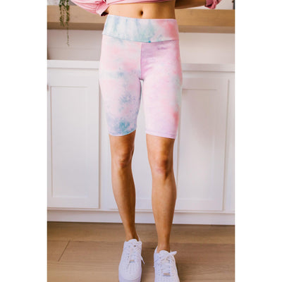Biking In Style Pastel Biker Shorts-W Bottom-Graceful & Chic Boutique, Family Clothing Store in Waxahachie, Texas