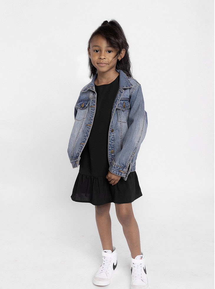 Black Flare Dress with Pockets | The Perfect Pair-G Top-Graceful & Chic Boutique, Family Clothing Store in Waxahachie, Texas
