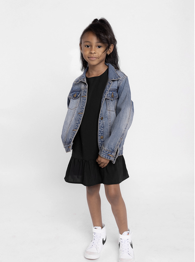 Black Flare Dress with Pockets | The Perfect Pair-G Top-Graceful & Chic Boutique, Family Clothing Store in Waxahachie, Texas