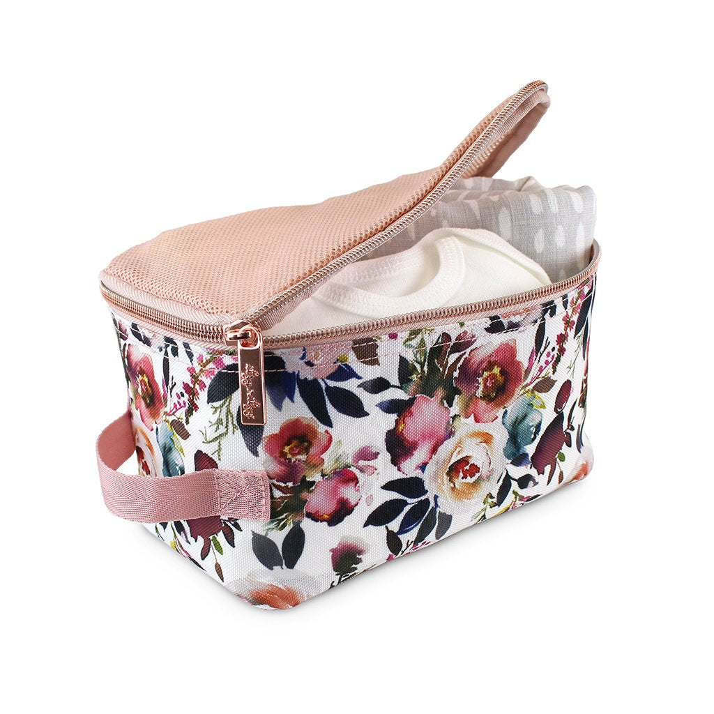 Blush Floral Pack Like A Boss Packing Cubes-I Essentials-Graceful & Chic Boutique, Family Clothing Store in Waxahachie, Texas