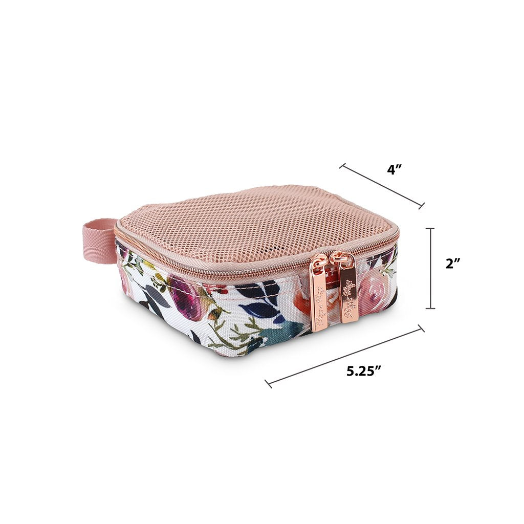Blush Floral Pack Like A Boss Packing Cubes-I Essentials-Graceful & Chic Boutique, Family Clothing Store in Waxahachie, Texas