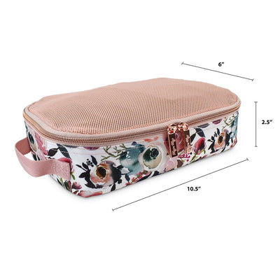 Blush Floral Pack Like A Boss Packing Cubes-I Essentials-Graceful & Chic Boutique, Family Clothing Store in Waxahachie, Texas