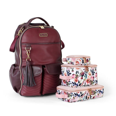 Blush Floral Pack Like A Boss Packing Cubes-I Essentials-Graceful & Chic Boutique, Family Clothing Store in Waxahachie, Texas