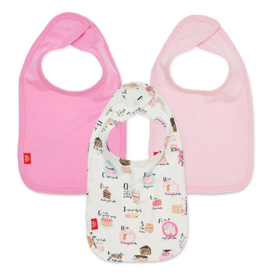 Cake My Day Modal Magnetic 3 Pack Bibs - Magnetic Me-I Essentials-Graceful & Chic Boutique, Family Clothing Store in Waxahachie, Texas