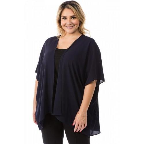 Cara Navy Cardigan-W Top-Graceful & Chic Boutique, Family Clothing Store in Waxahachie, Texas