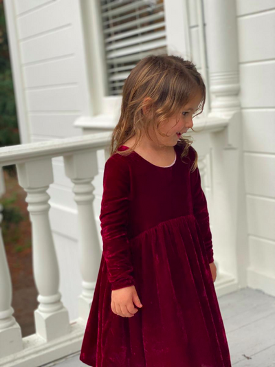 Charlotte Dress in Red-G Dress-Graceful & Chic Boutique, Family Clothing Store in Waxahachie, Texas