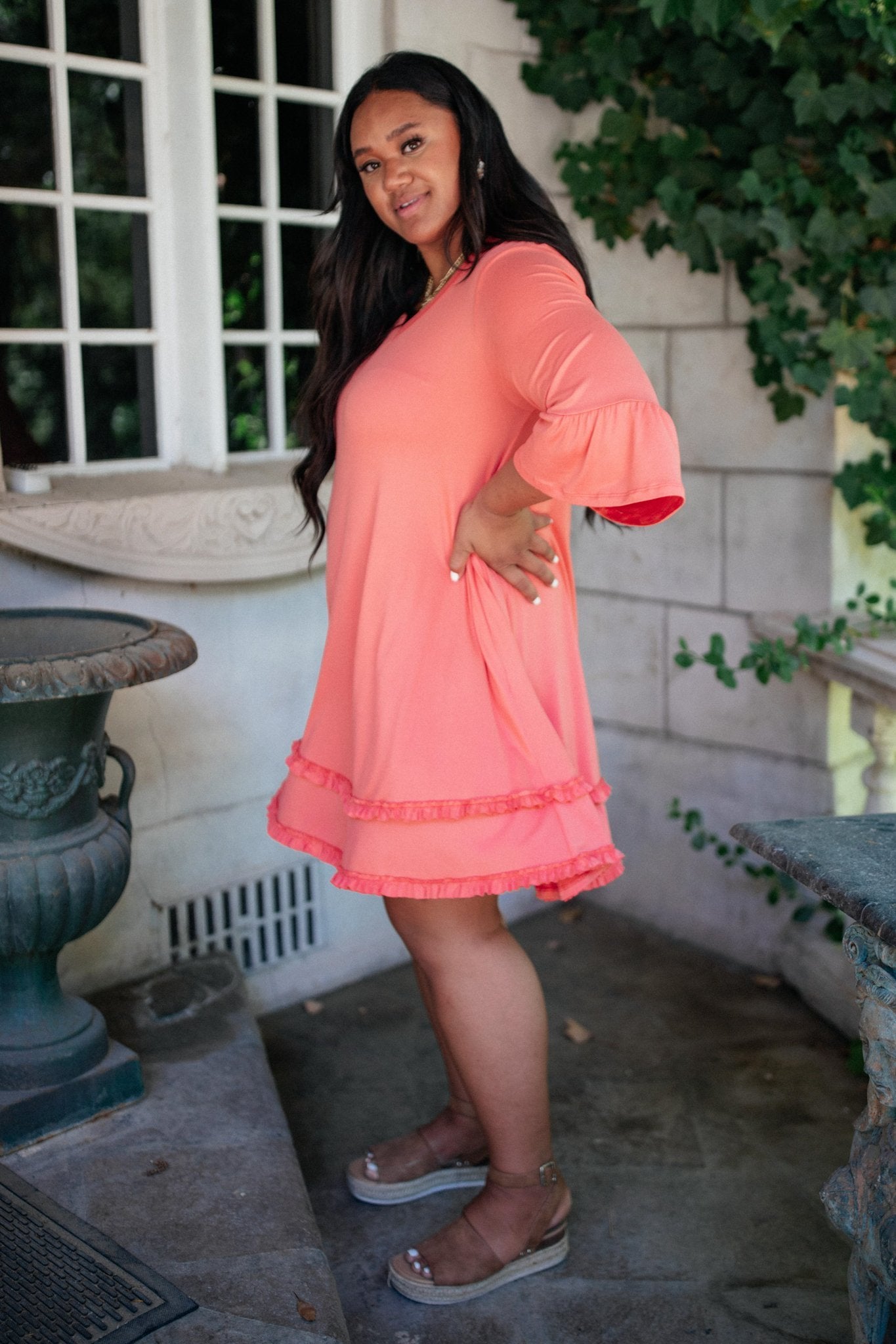 Coral Coast Dress-W Dress-Graceful & Chic Boutique, Family Clothing Store in Waxahachie, Texas