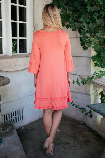 Coral Coast Dress-W Dress-Graceful & Chic Boutique, Family Clothing Store in Waxahachie, Texas