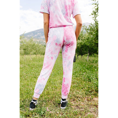 Cozy Quarantine Tie Dye Joggers-W Bottom-Graceful & Chic Boutique, Family Clothing Store in Waxahachie, Texas