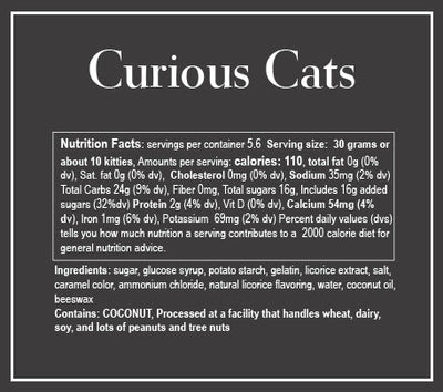 Sweetables | Curious Cats-Snacks & Treats-Graceful & Chic Boutique, Family Clothing Store in Waxahachie, Texas