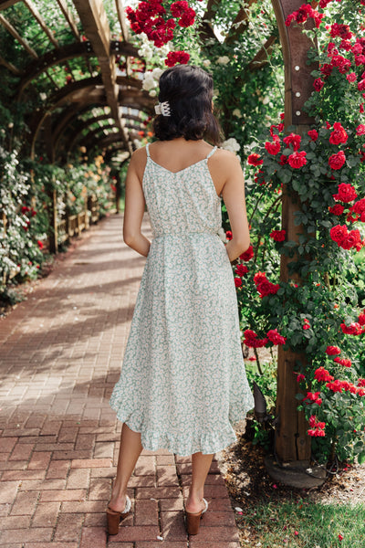 Daisy Mint Day Dress-W Dress-Graceful & Chic Boutique, Family Clothing Store in Waxahachie, Texas
