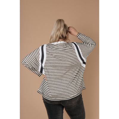 Double Trouble Striped Top-Womens-Graceful & Chic Boutique, Family Clothing Store in Waxahachie, Texas