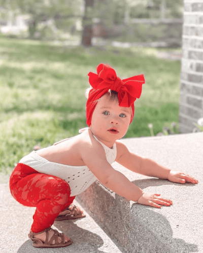 Drake Halter Romper - Gardenia Crochet-G Romper-Graceful & Chic Boutique, Family Clothing Store in Waxahachie, Texas