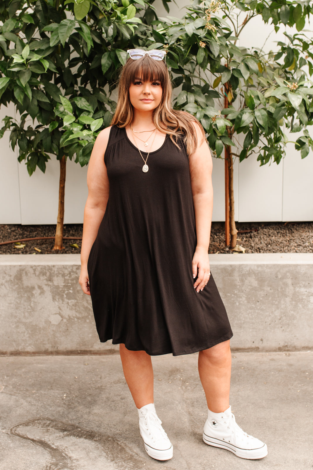 Exact Moment Dress in Black-Womens-Graceful & Chic Boutique, Family Clothing Store in Waxahachie, Texas