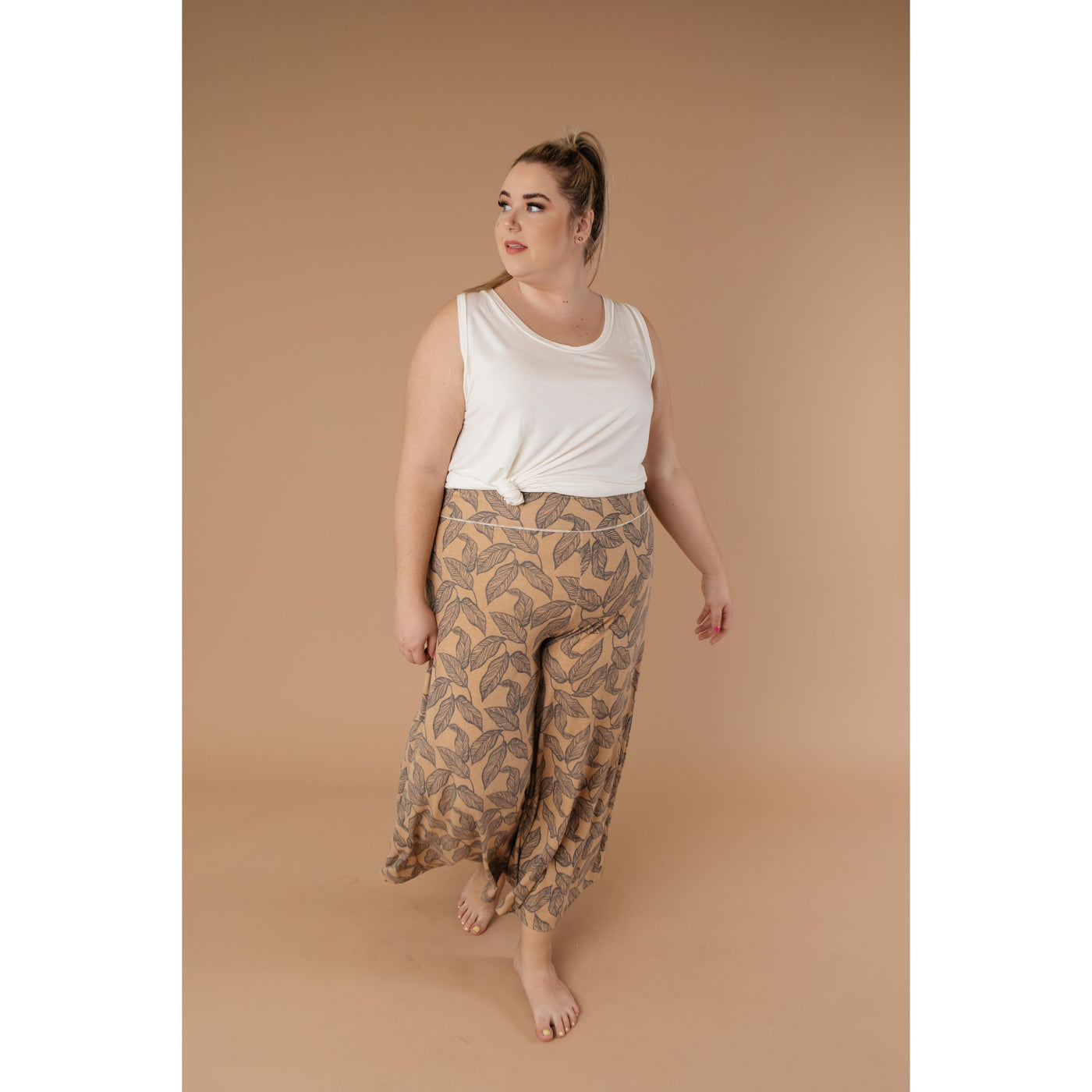 Fallen Leaves Wide Leg Pants-W Bottom-Graceful & Chic Boutique, Family Clothing Store in Waxahachie, Texas