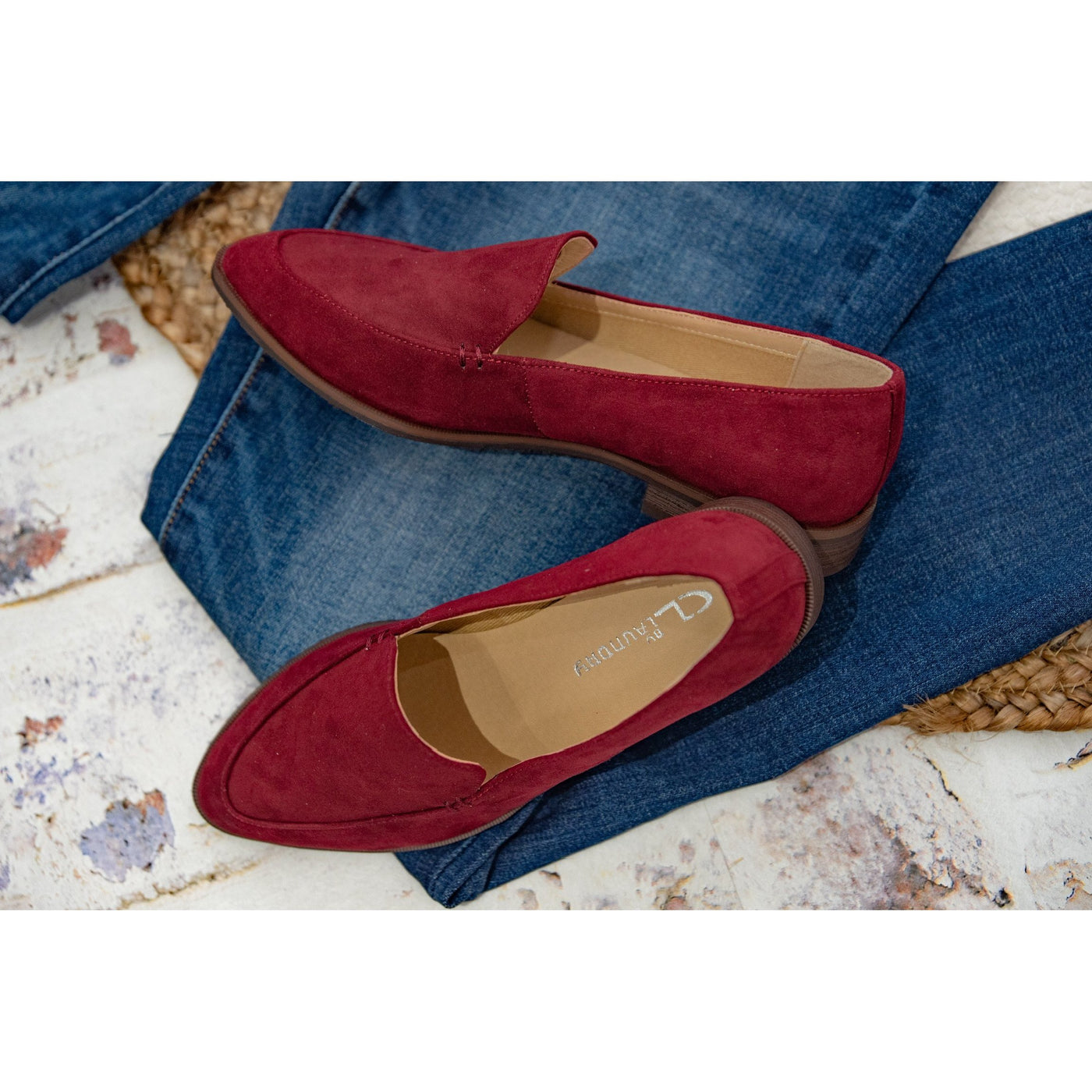 Francie Loafer - Dark Wine-W Footwear-Graceful & Chic Boutique, Family Clothing Store in Waxahachie, Texas
