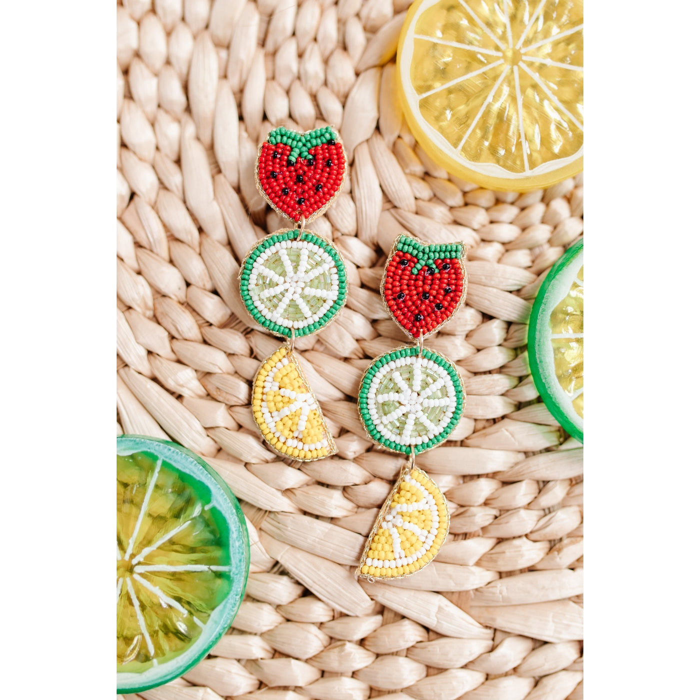 Fresh Fruit Earrings-Womens-Graceful & Chic Boutique, Family Clothing Store in Waxahachie, Texas
