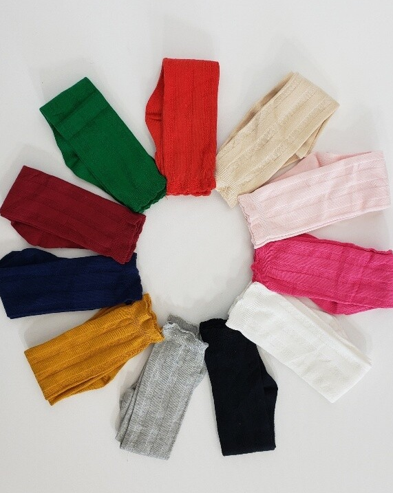 Girls Knee Socks in Grey-G Accessories-Graceful & Chic Boutique, Family Clothing Store in Waxahachie, Texas