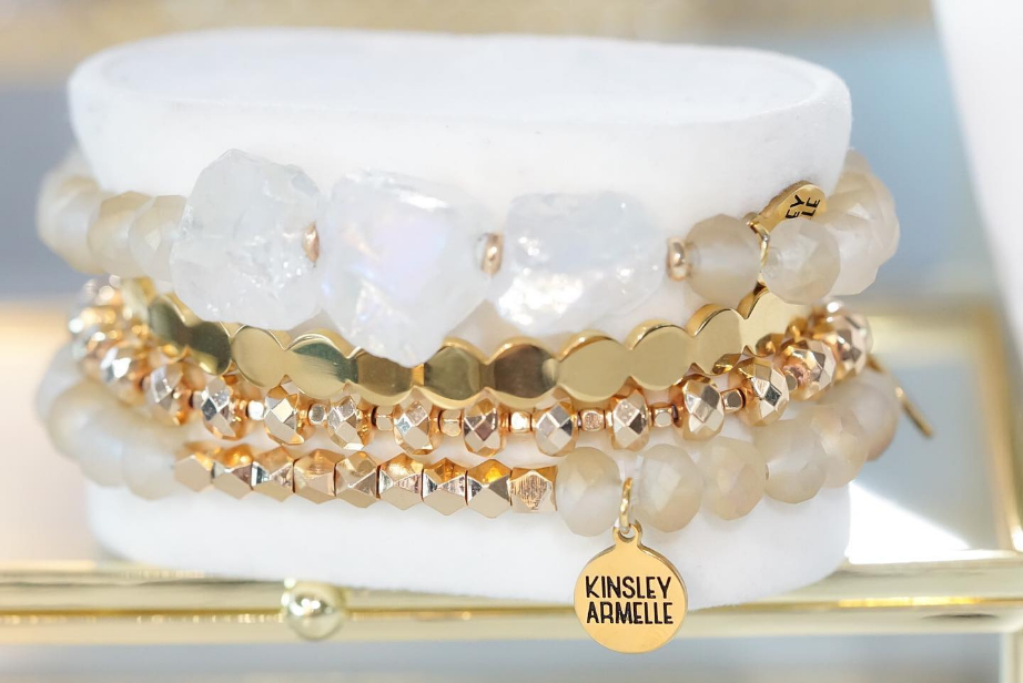 Goddess Collection - Arinna Bracelet Gold-W Jewelry-Graceful & Chic Boutique, Family Clothing Store in Waxahachie, Texas