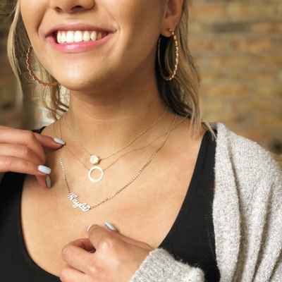 Goddess Collection - Athena Gold Earrings-W Jewelry-Graceful & Chic Boutique, Family Clothing Store in Waxahachie, Texas