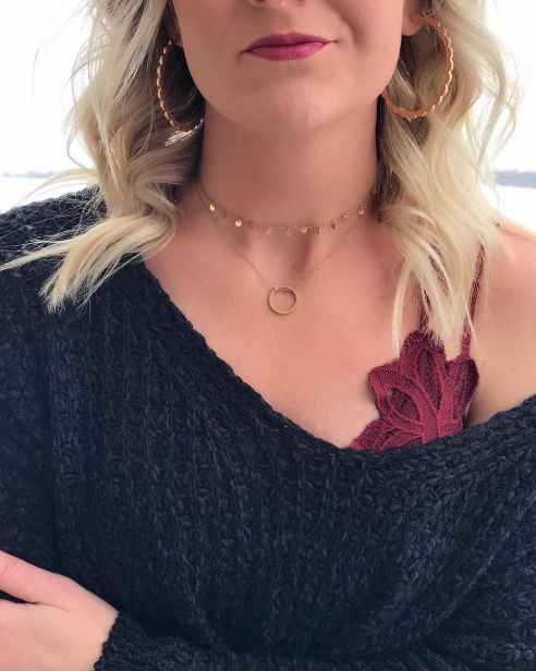 Goddess Collection - Athena Gold Earrings-W Jewelry-Graceful & Chic Boutique, Family Clothing Store in Waxahachie, Texas