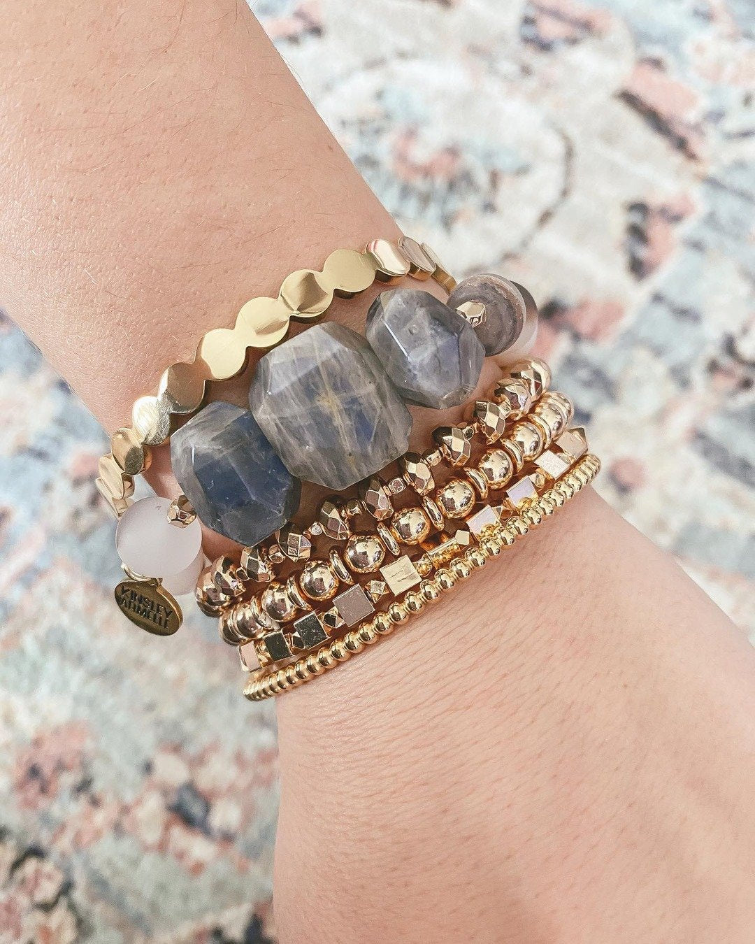 Goddess Collection - Fiona Gold Bracelet-W Jewelry-Graceful & Chic Boutique, Family Clothing Store in Waxahachie, Texas