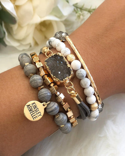 Goddess Collection - Fiona Gold Bracelet-W Jewelry-Graceful & Chic Boutique, Family Clothing Store in Waxahachie, Texas