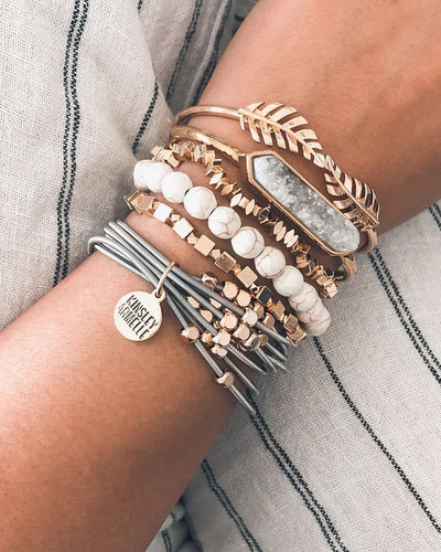 Goddess Collection - Fiona Gold Bracelet-W Jewelry-Graceful & Chic Boutique, Family Clothing Store in Waxahachie, Texas
