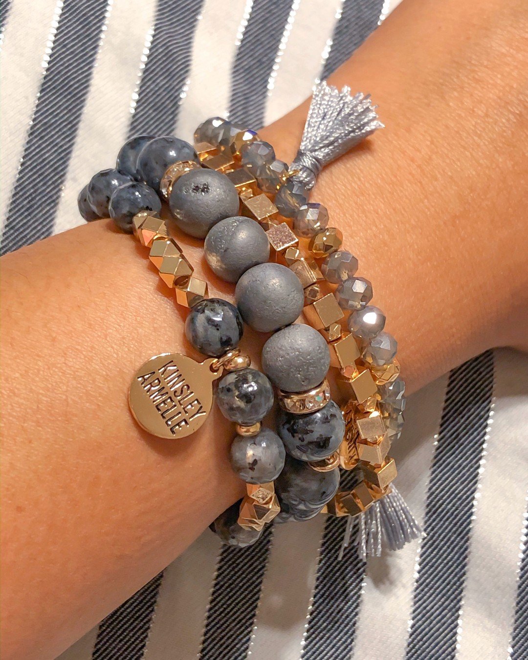 Goddess Collection - Fiona Gold Bracelet-W Jewelry-Graceful & Chic Boutique, Family Clothing Store in Waxahachie, Texas