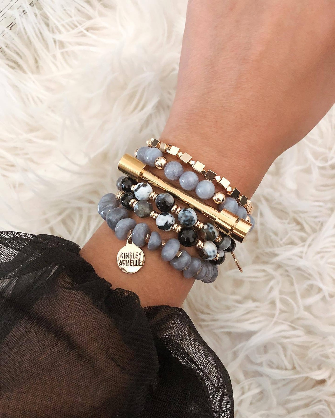 Goddess Collection - Fiona Gold Bracelet-W Jewelry-Graceful & Chic Boutique, Family Clothing Store in Waxahachie, Texas