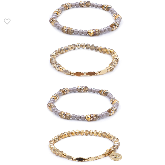 Goddess Collection - Kami Bracelet Set-W Jewelry-Graceful & Chic Boutique, Family Clothing Store in Waxahachie, Texas