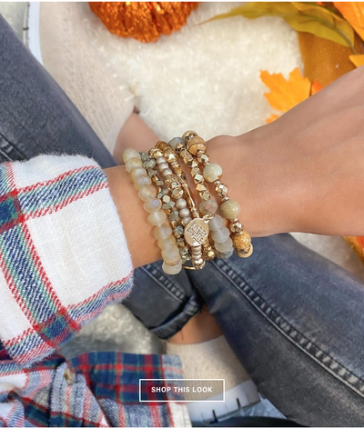 Goddess Collection - Kami Bracelet Set-W Jewelry-Graceful & Chic Boutique, Family Clothing Store in Waxahachie, Texas