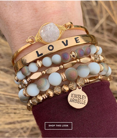 Goddess Collection - Kami Bracelet Set-W Jewelry-Graceful & Chic Boutique, Family Clothing Store in Waxahachie, Texas