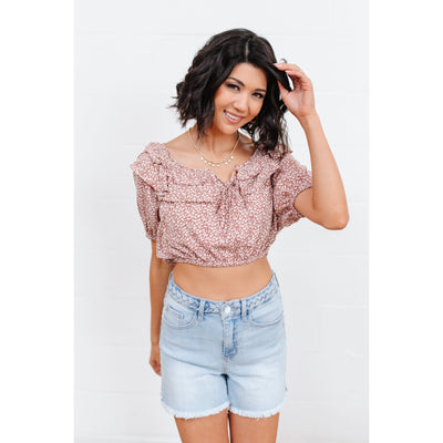 Golden Hour Top in Rose-Womens-Graceful & Chic Boutique, Family Clothing Store in Waxahachie, Texas