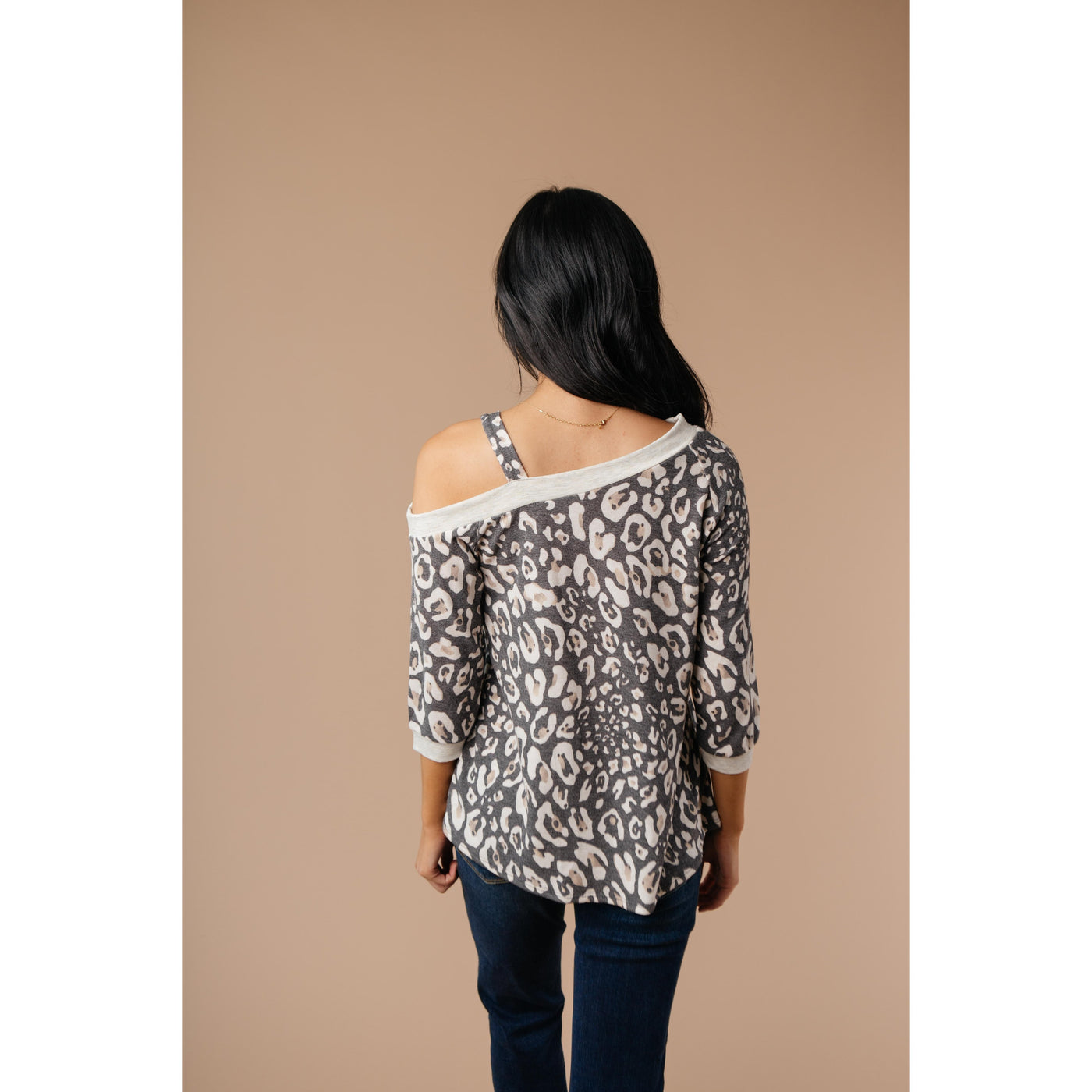 Grin & Bare It Animal Print Top-Womens-Graceful & Chic Boutique, Family Clothing Store in Waxahachie, Texas